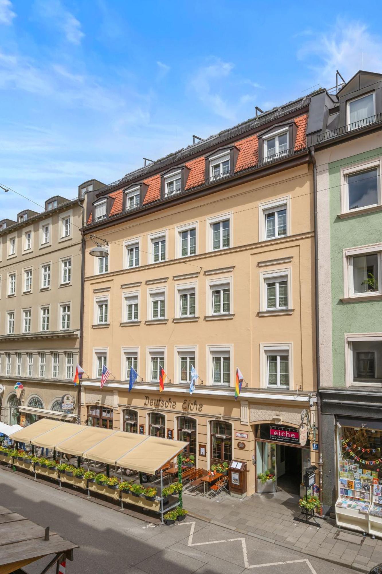 Hotel Deutsche Eiche Munique Exterior foto