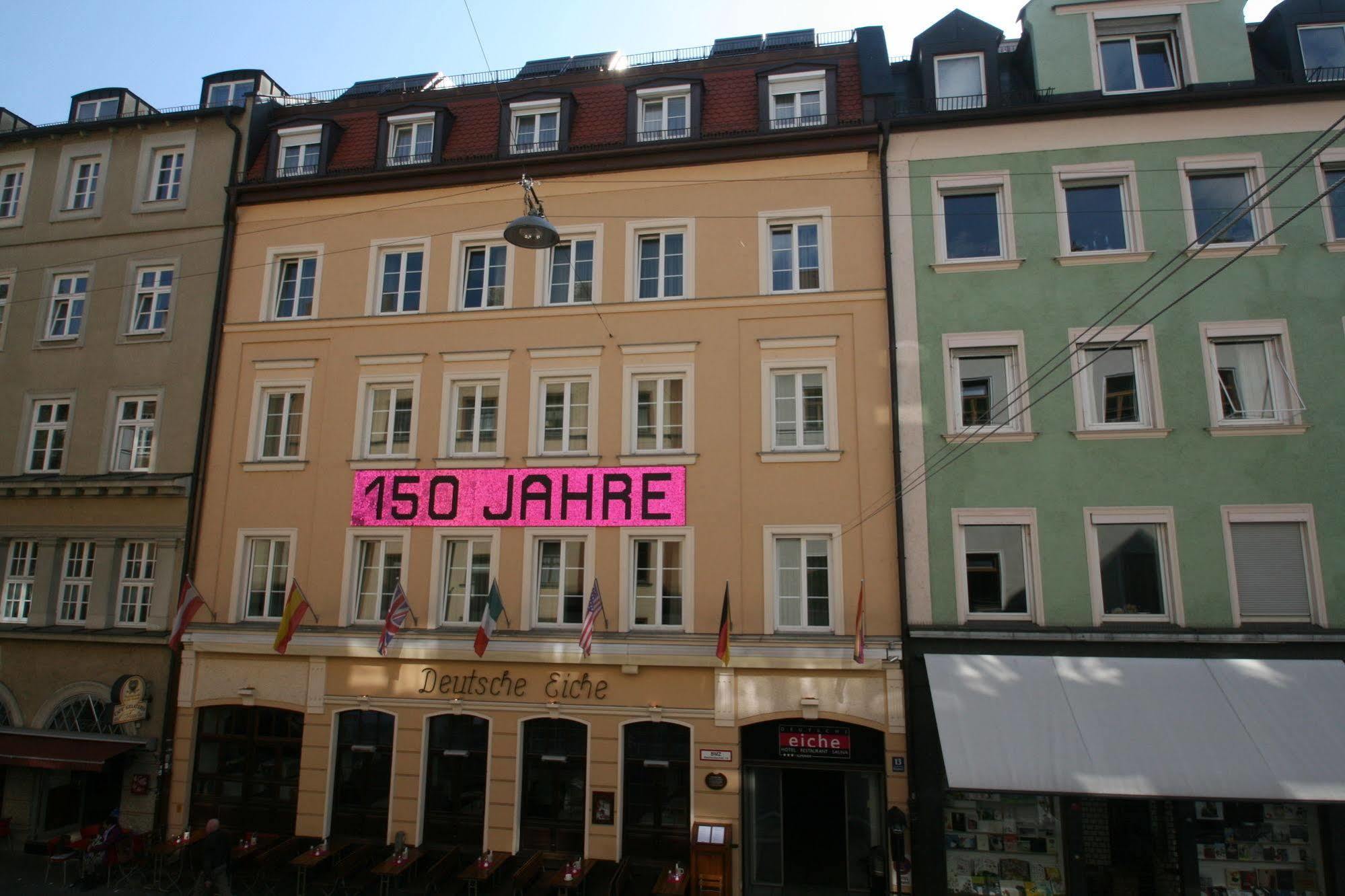 Hotel Deutsche Eiche Munique Exterior foto